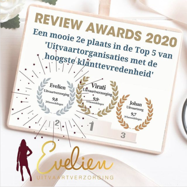 Review Awards - Evelien Uitvaartverzorging